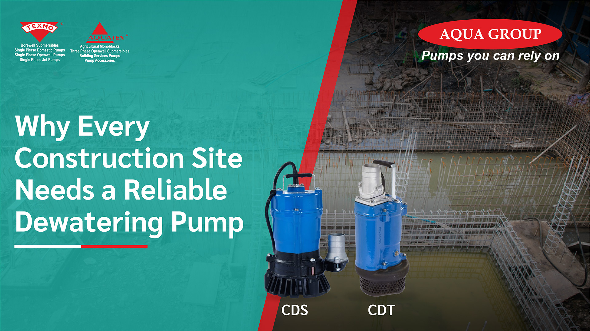 Why Every Construction Site Needs a Reliable Dewatering Pump